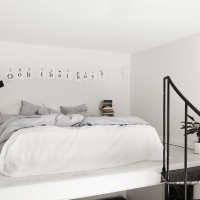 White and clean bedroom
