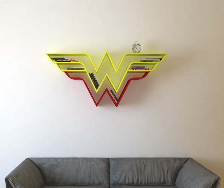 Wonder Woman Bookshelf