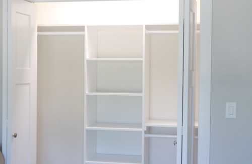 A Shelf In a Closet