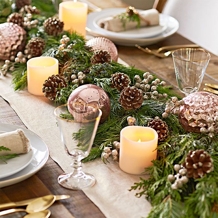 Adorn the Space with Pinecones