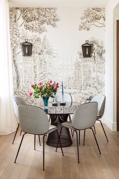 Aesthetic Table with Wooden Chairs