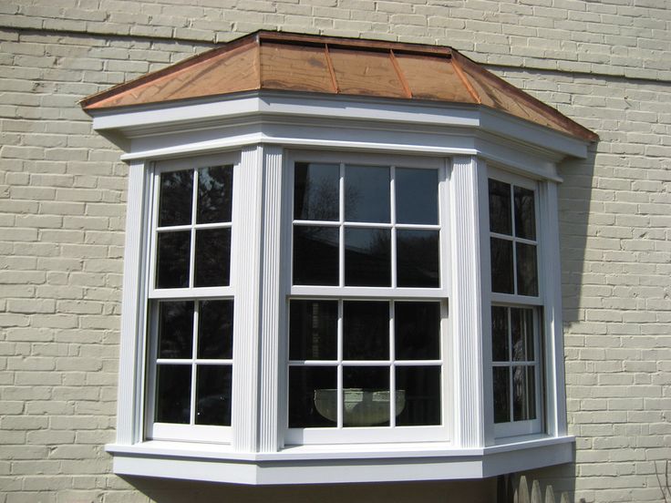 Bay Window Trim for Farmhouse