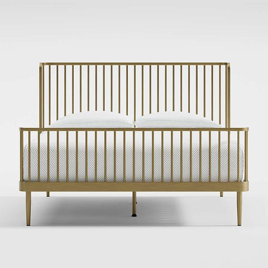 Brass Spindle Bed Frame