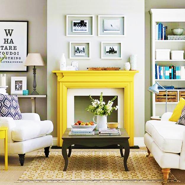 Build a Colorful Fireplace