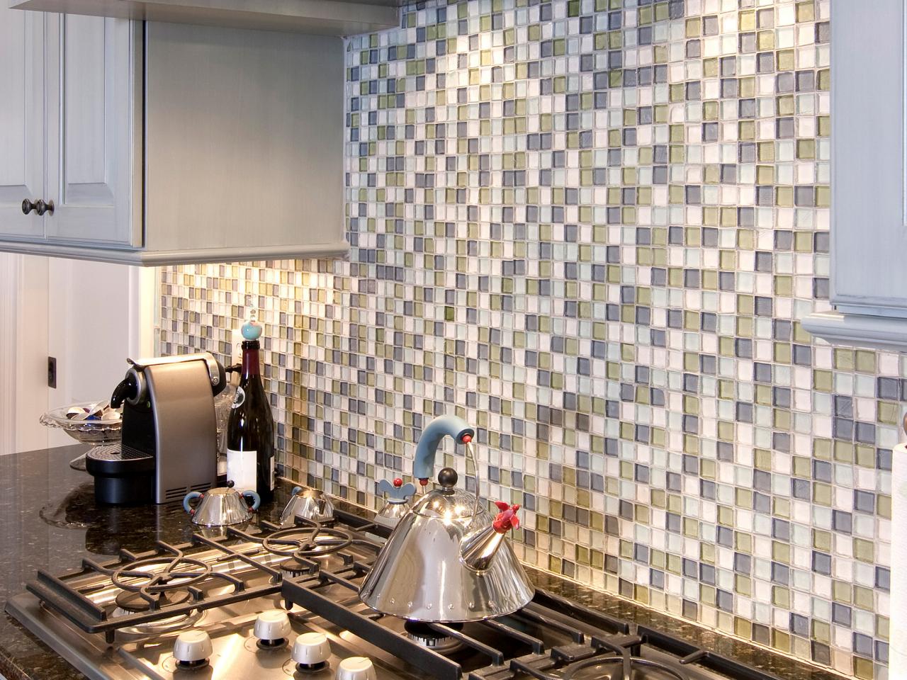 Create a Colorful Tile Backsplash