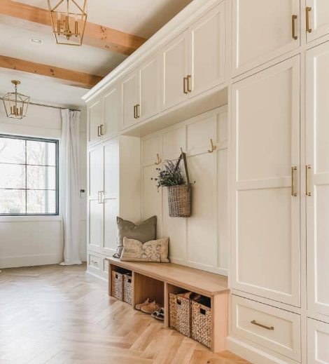 Create a Spacious Mudroom