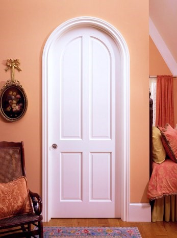 Curved Door Casing Style