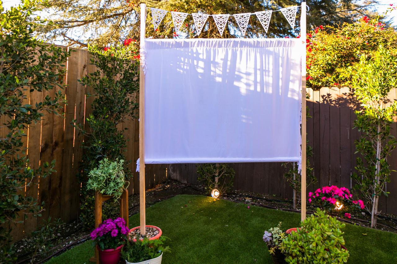 DIY Movie Screen