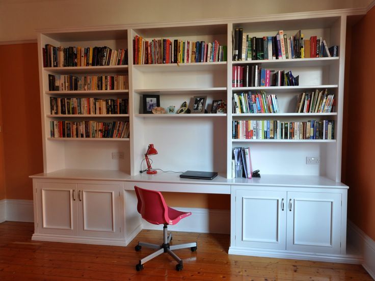 Desk with Bookshelves