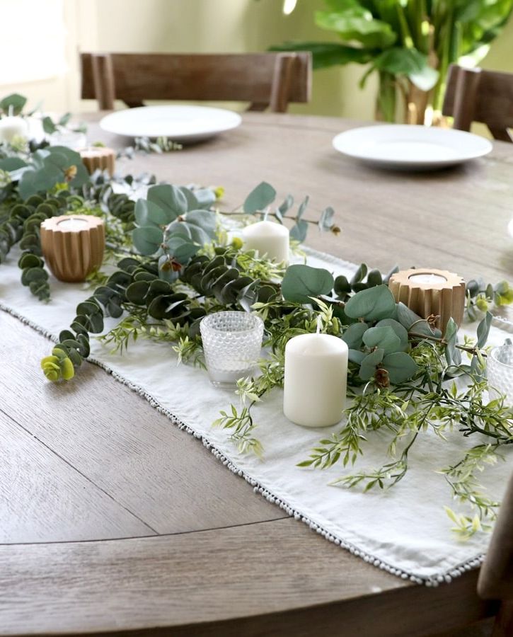 Eucalyptus as Centerpiece