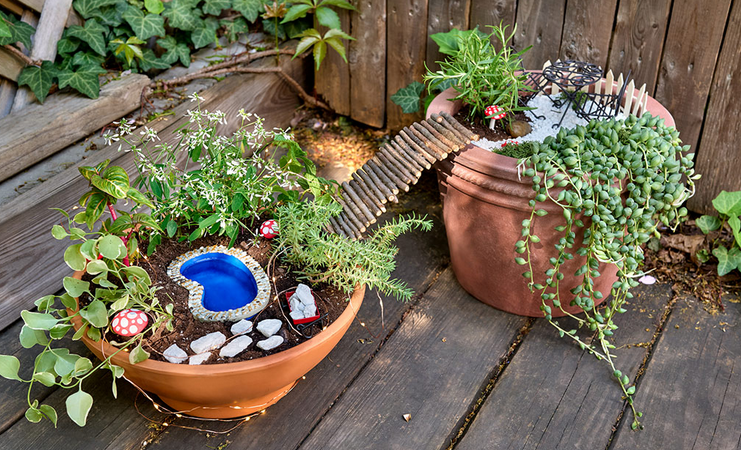 Fairy Planter Garden