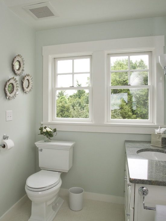 Farmhouse Bathroom Window Trim