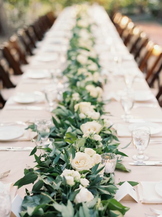 Floral Table Runner