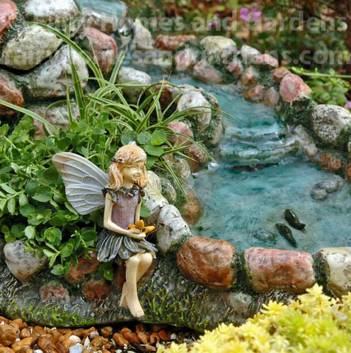 Fountain Fairy Garden