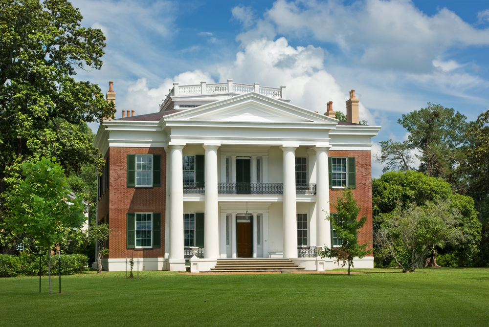 Greek Revival Style Suburban House