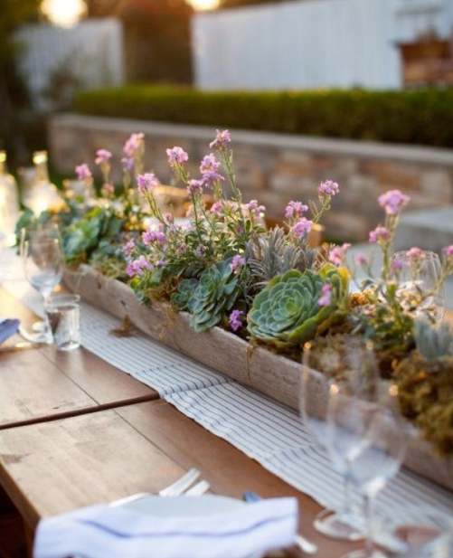 Green Table Runner