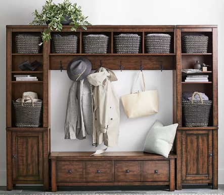 Hall Tree Storage Bench