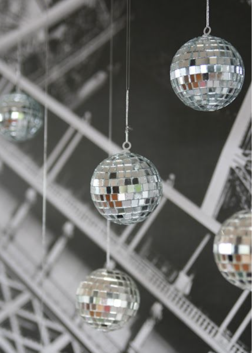 Hang Many Disco Balls