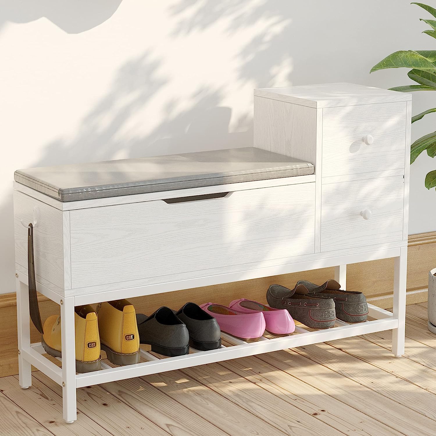 Ironck Storage Bench With Flip Top