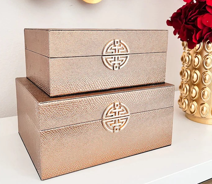 Leather Decorative Boxes