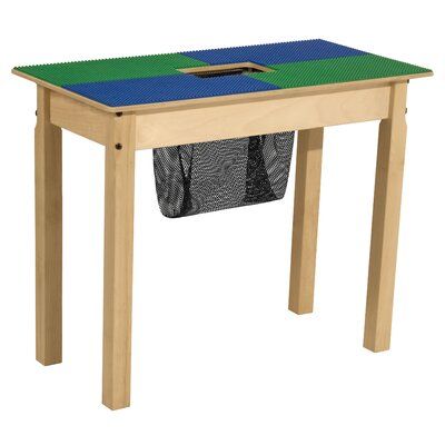 Lego Table with Basket in Between