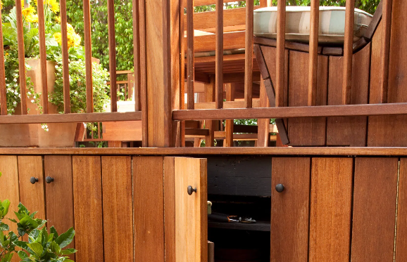 Make Storage Under the Deck