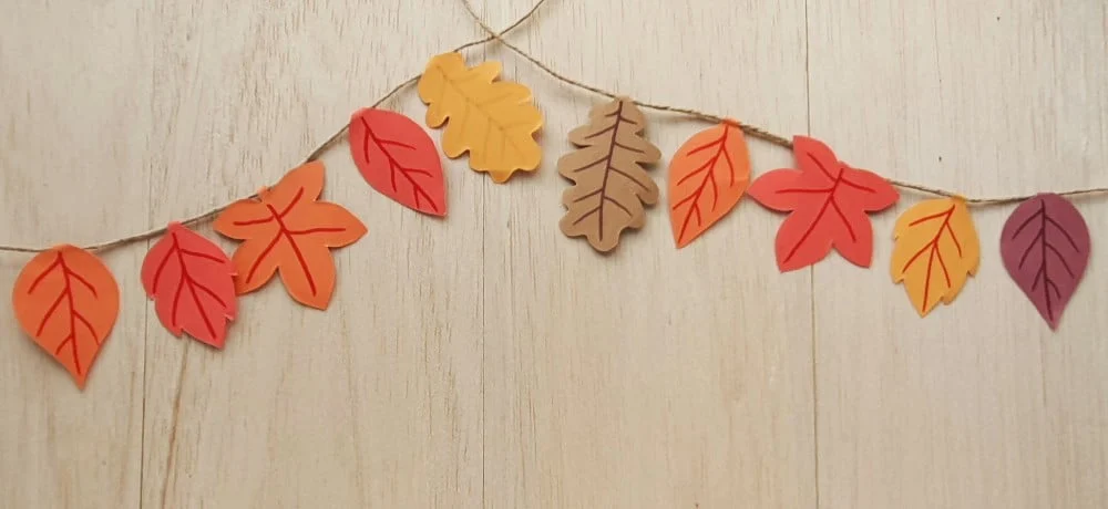 Origami Leaf Garlands