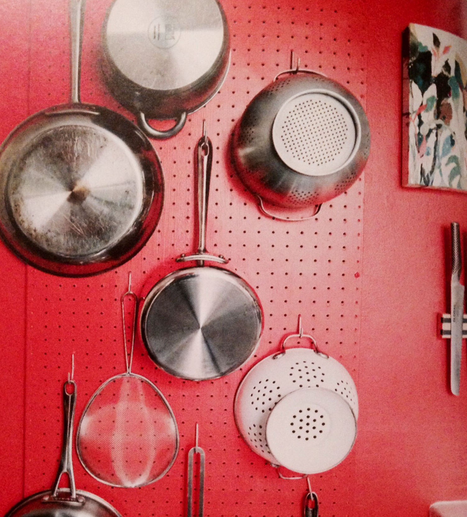 Pegboard for Pans