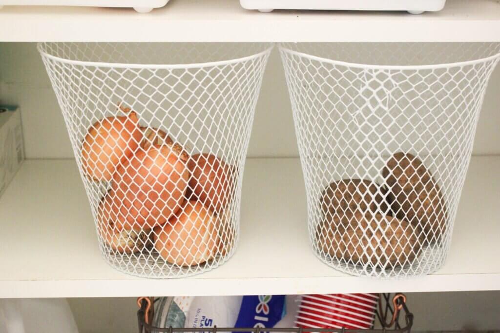 Produce Baskets for Storage