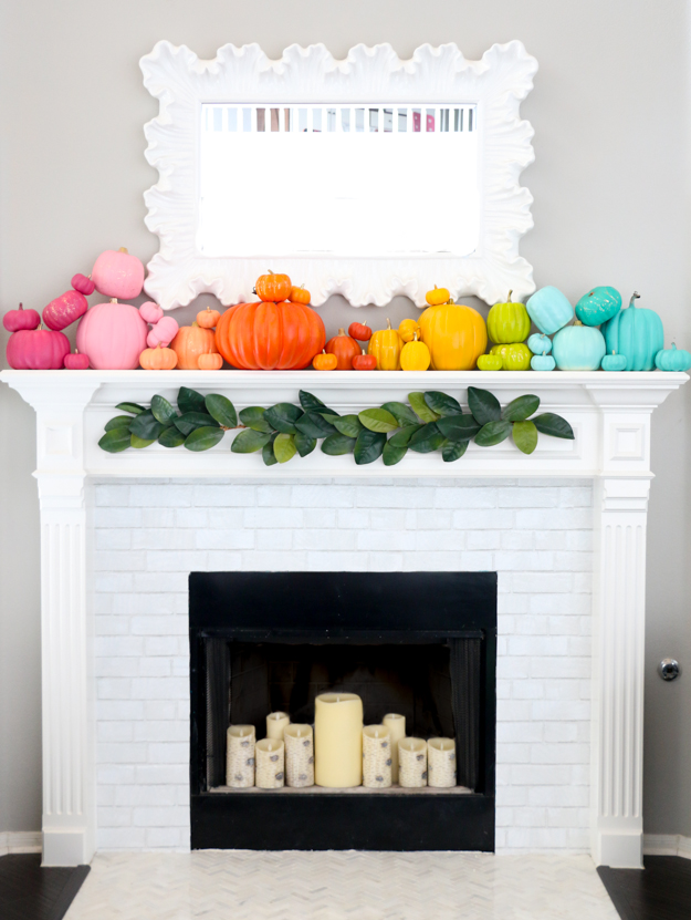 Rainbow Pumpkins