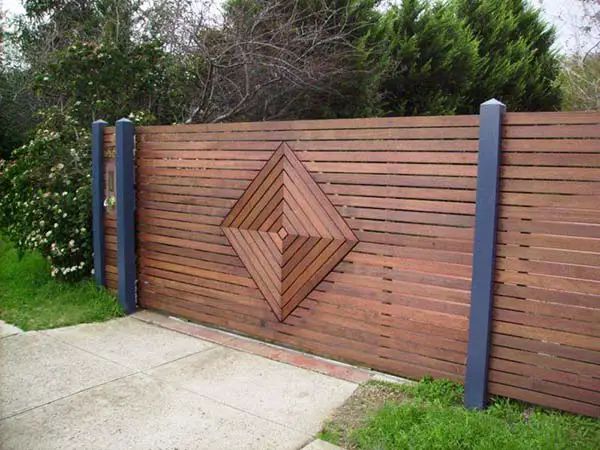 Sliding Wooden Gate