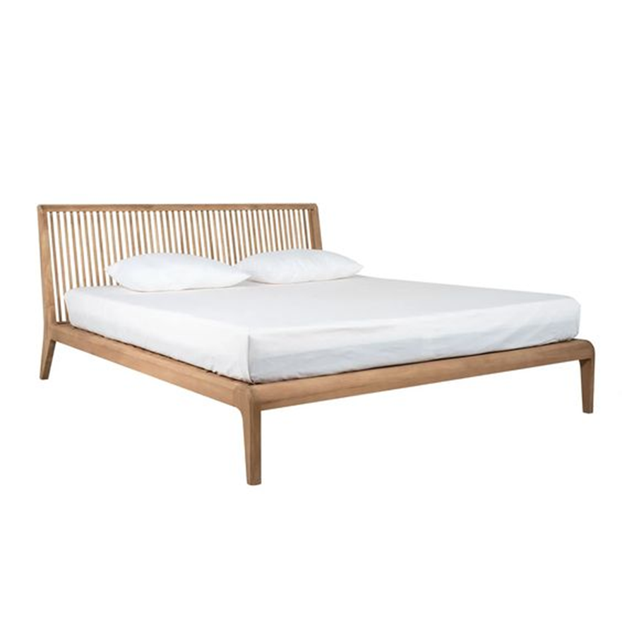 Sloped Spindle Bed Frame