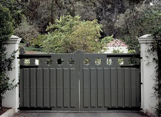 Sturdy Metal Gate