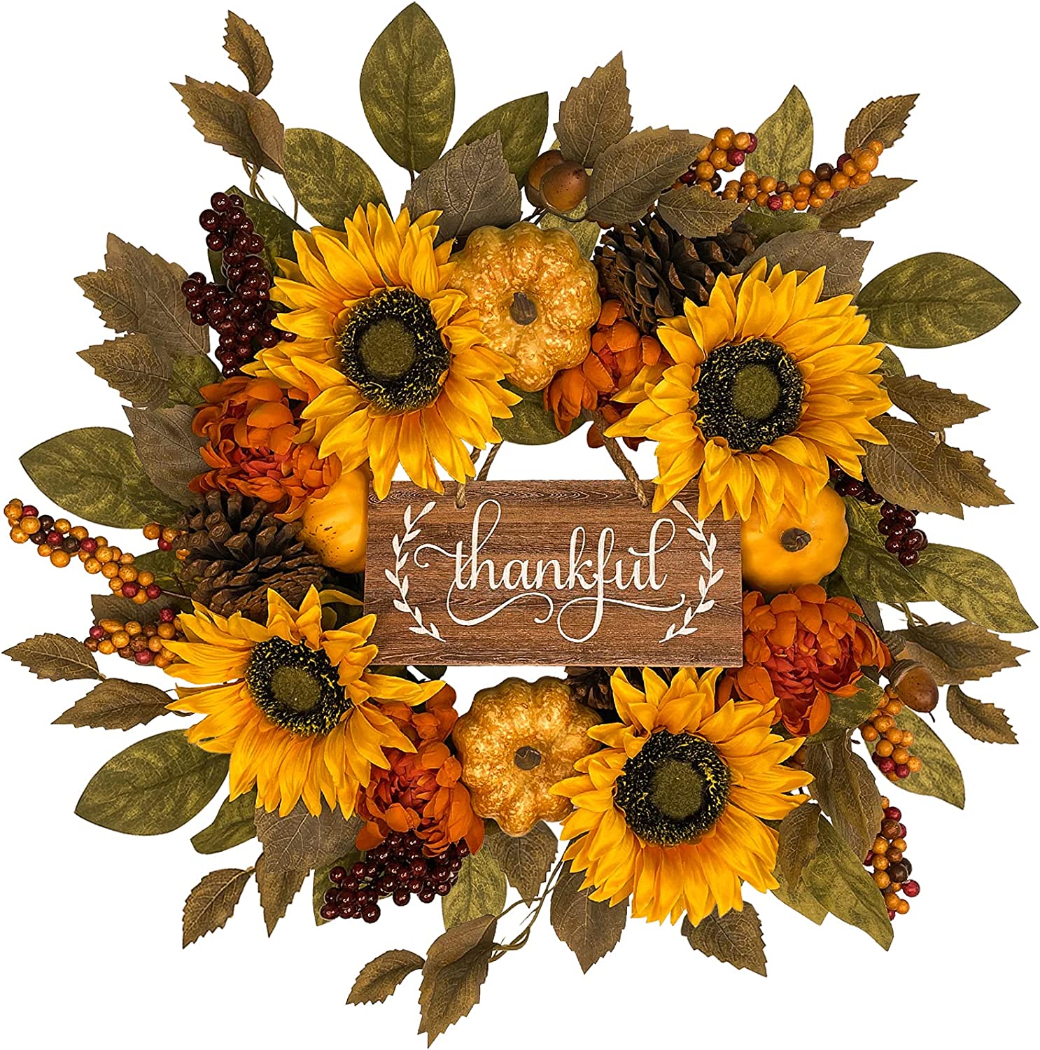 The Sunflower Wreath