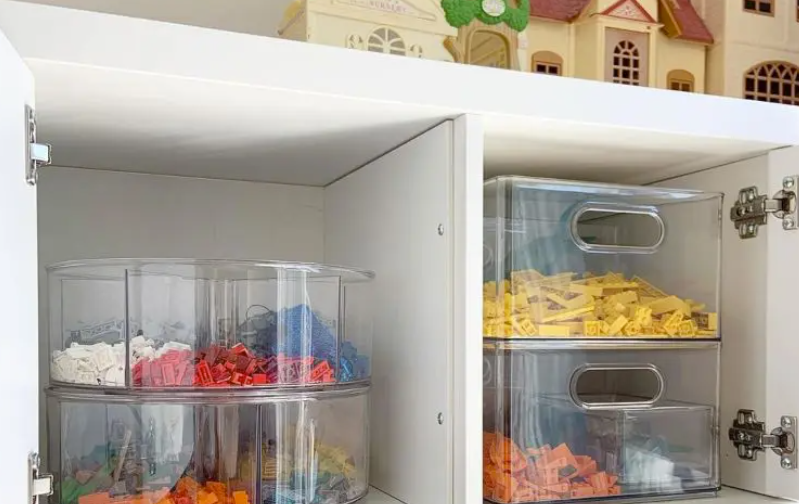 Transparent Lego Turntables