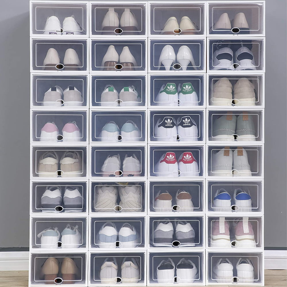 Transparent Shoe Storage