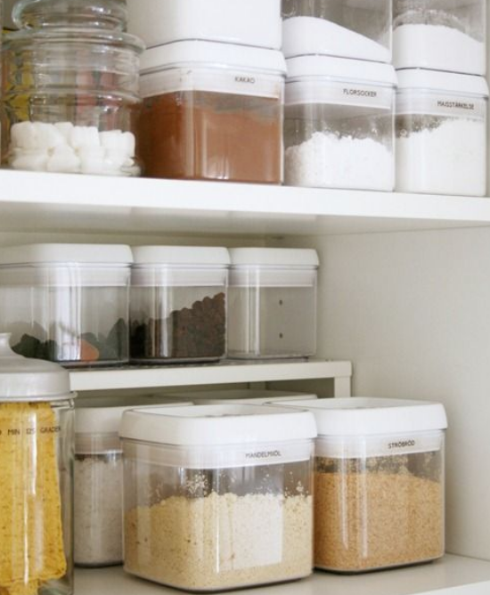 Uniform Clear Containers