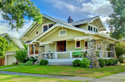 Victorian - Craftsman Style Suburban House