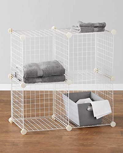 Wire Cube Storage for Your Closet