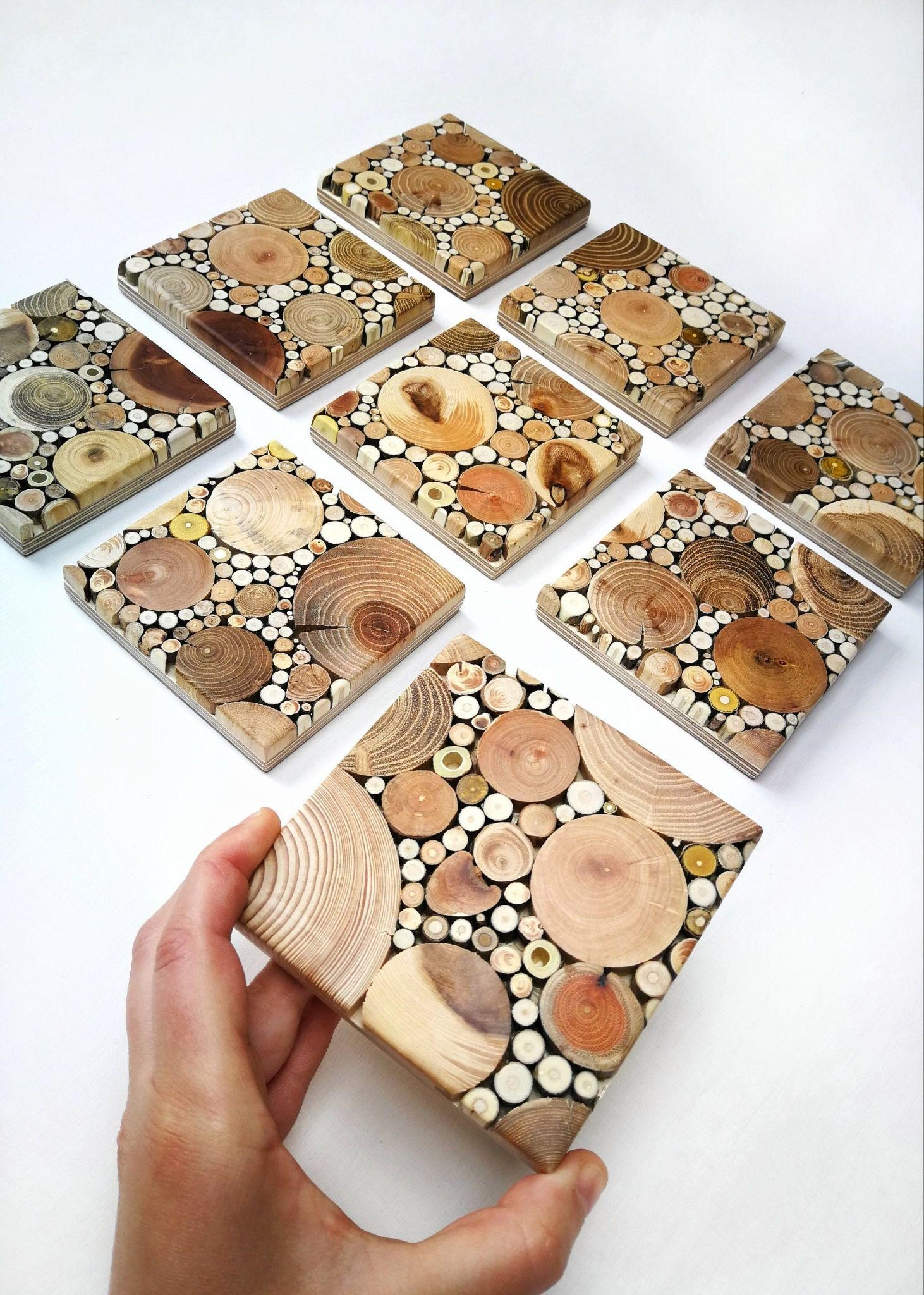 Wood Mosaic Art