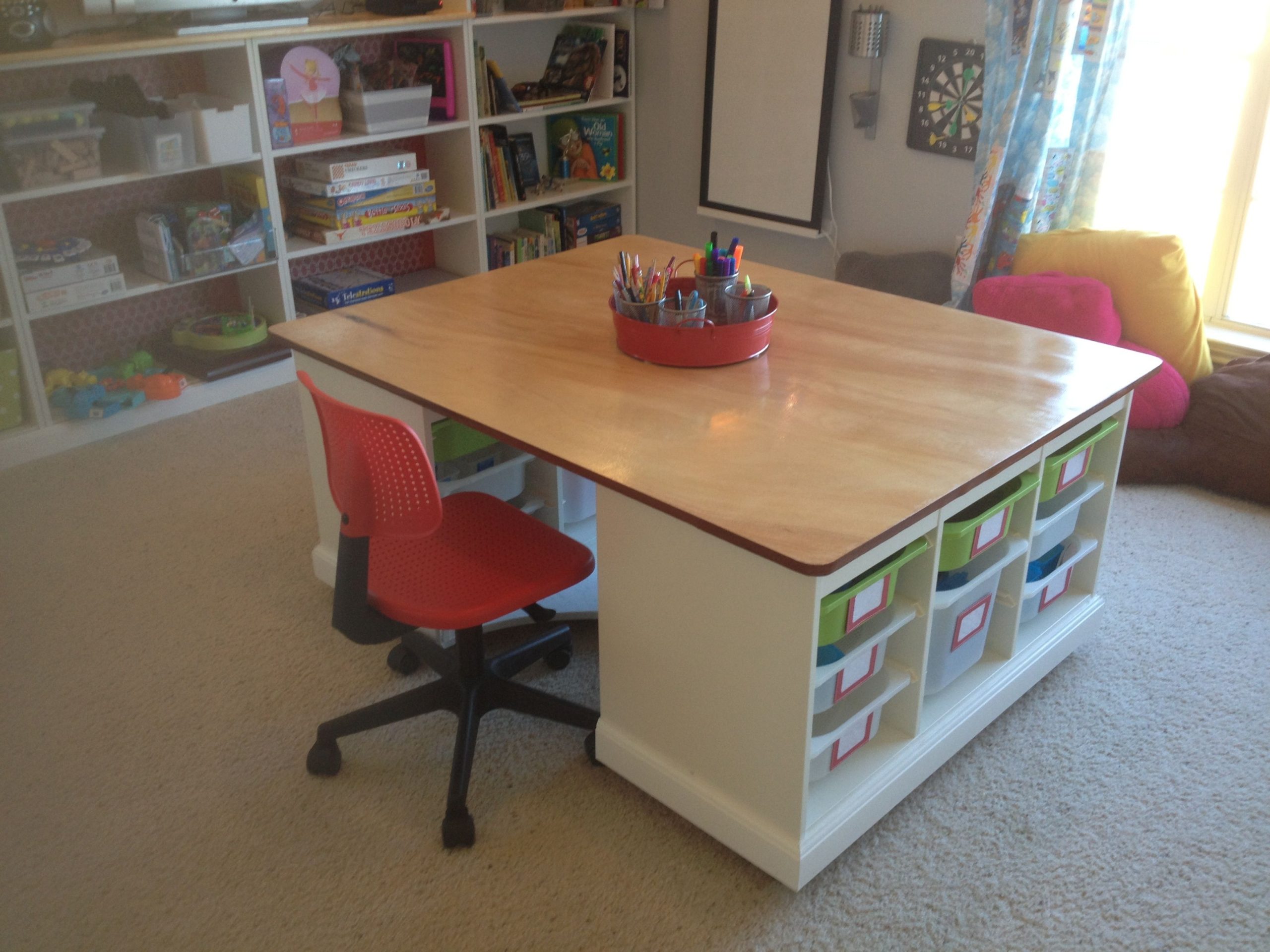 Working Desk Into a Lego Space