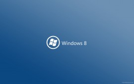 Blue Windows 8, wallpapers