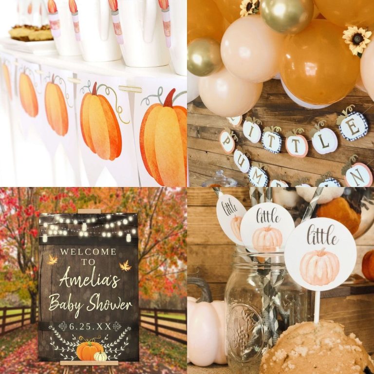 Memorable Baby Shower: 21 Fall Baby Shower Ideas