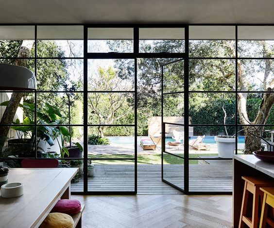 Interior Black Window Frames You'll Want In Your Home
